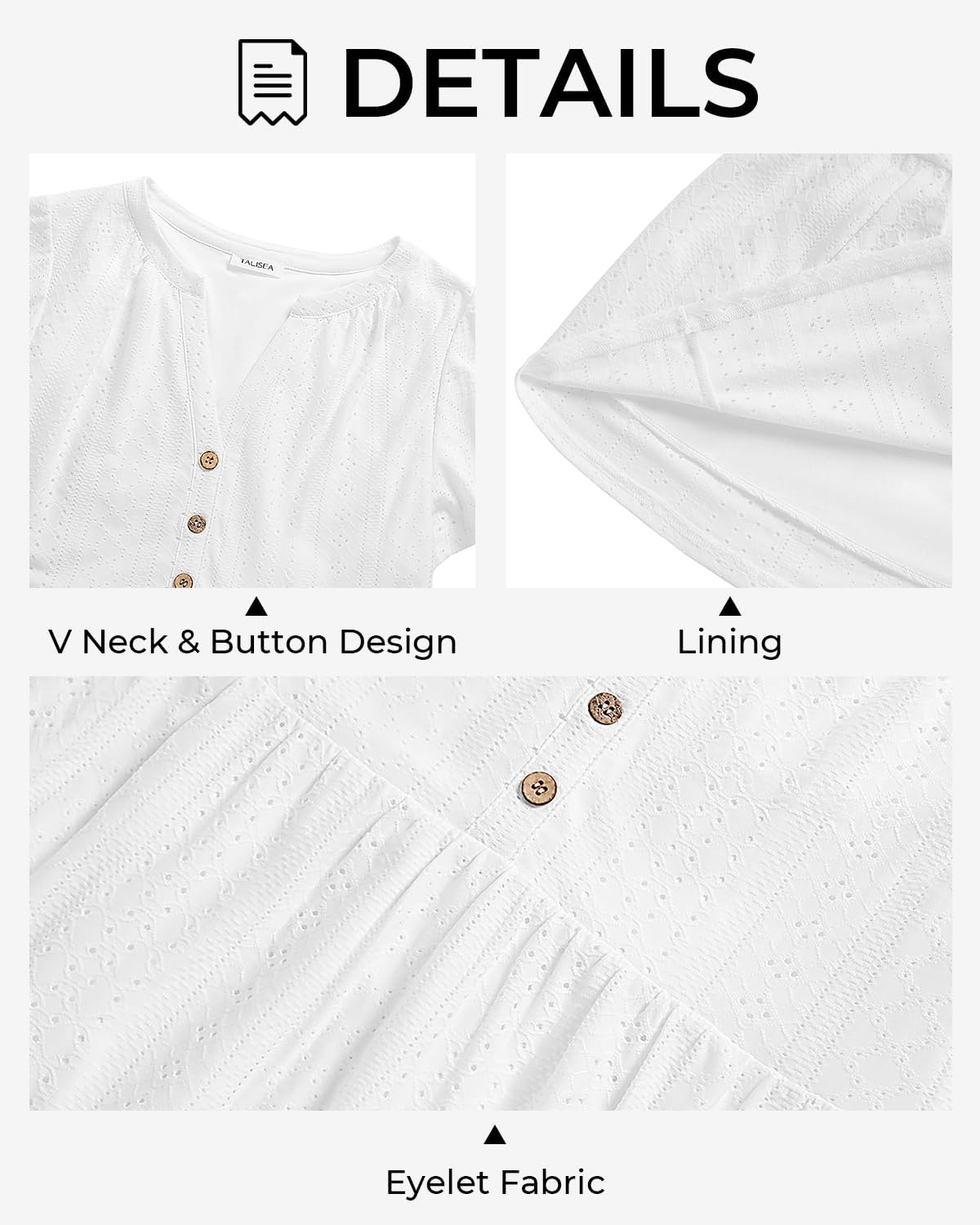 Plus Size Summer Dress Casual Boho Button Up Tiered Midi Sundress Women | Plus Size Summer Casual Dress Curvy Women Flowy Boho Beach Vacation Sundress Eyelet Short Sleeve V Neck Tiered Midi Dresses(White Eyelet)